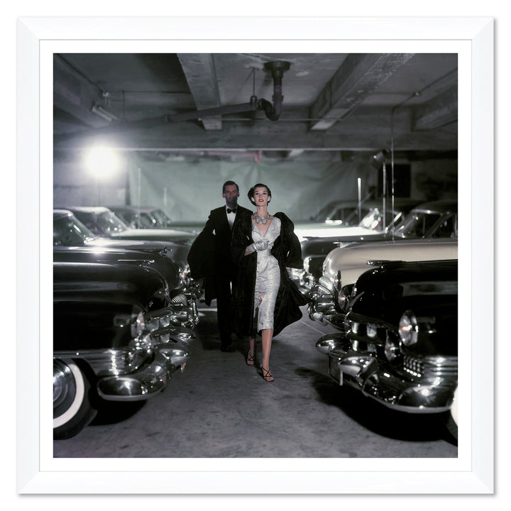 Vogue Magazine, "Barbara Mullen with Cars," John Rawlings, November 1, 1952 by Soicher Marin