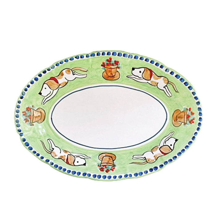 Campagna Cane Oval Platter - Default Title