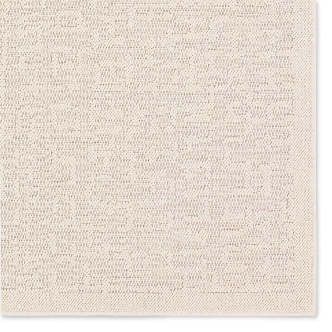 Vibe by Jaipur Living Axiom Indoor/Outdoor Abstract Cream Area Rug (5'X8')