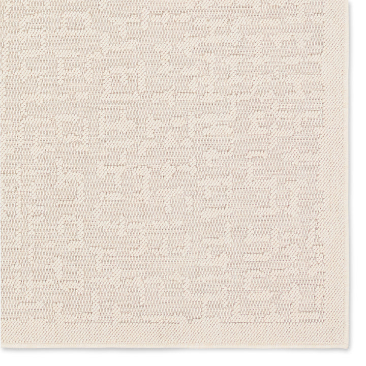 Vibe by Jaipur Living Axiom Indoor/Outdoor Abstract Cream Area Rug (5'X8')