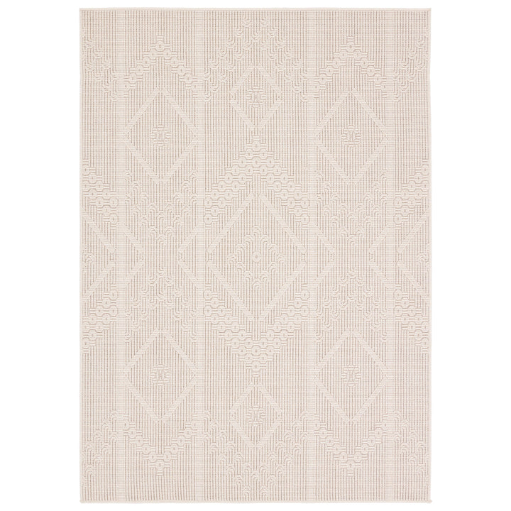 Vibe by Jaipur Living Cardinal Indoor/Outdoor Medallion Cream Area Rug (9'X12')