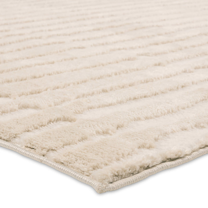 Jaipur Living Terza Striped White/ Runner Rug (2'5"X10' Runner)