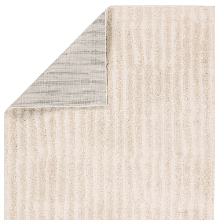 Jaipur Living Terza Striped White/ Area Rug (6'3"X9'6" Rectangle)