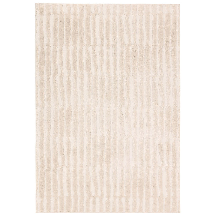 Jaipur Living Terza Striped White/ Area Rug (6'3"X9'6" Rectangle)