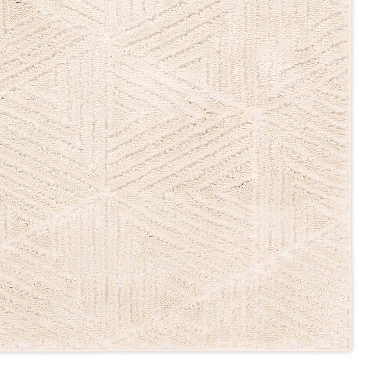 Jaipur Living Ziazan Geometric White/ Area Rug (8'10"X12' Rectangle)