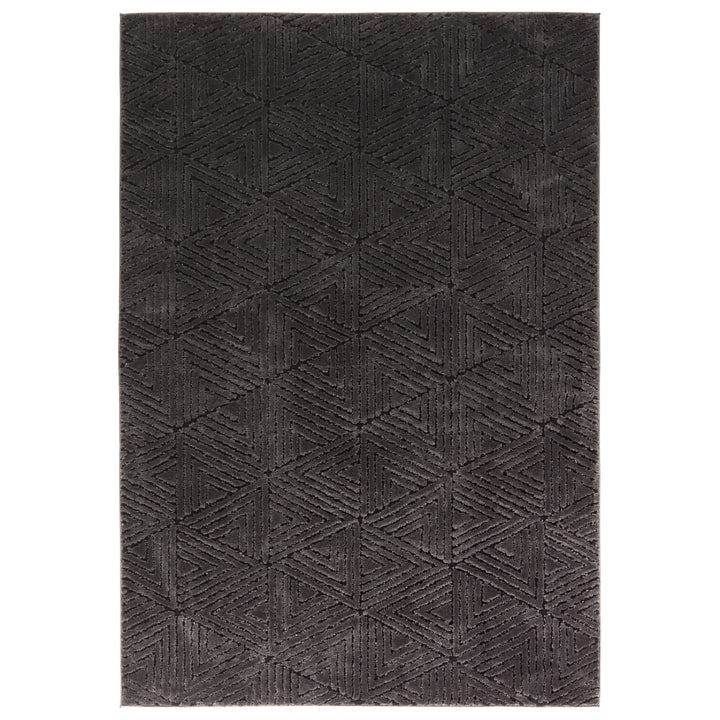 Jaipur Living Ziazan Geometric Black/Black Runner Rug (2'5"X10' Runner)