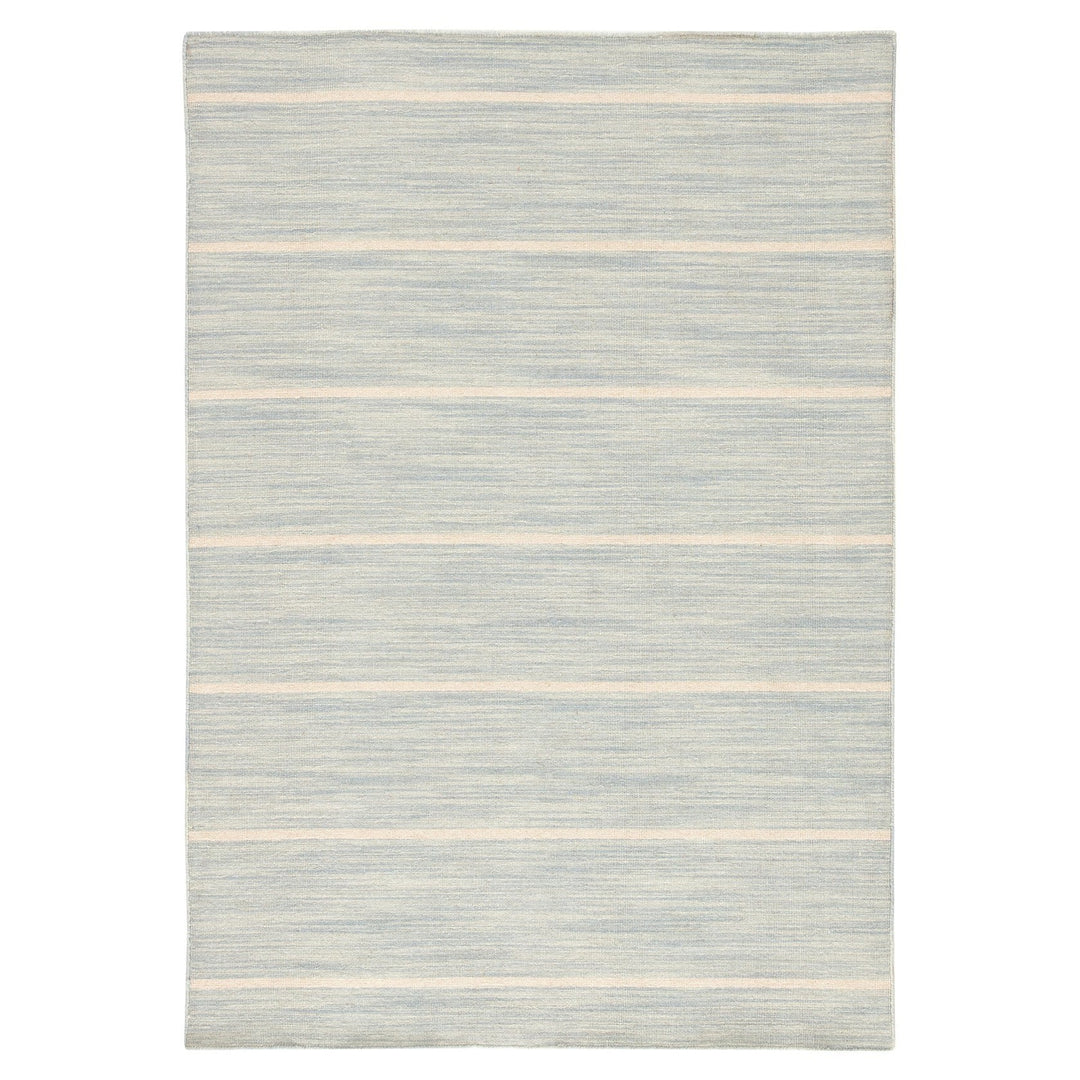 Jaipur Living Cape Cod Handmade Striped Blue/ Beige Area Rug (6'X9')