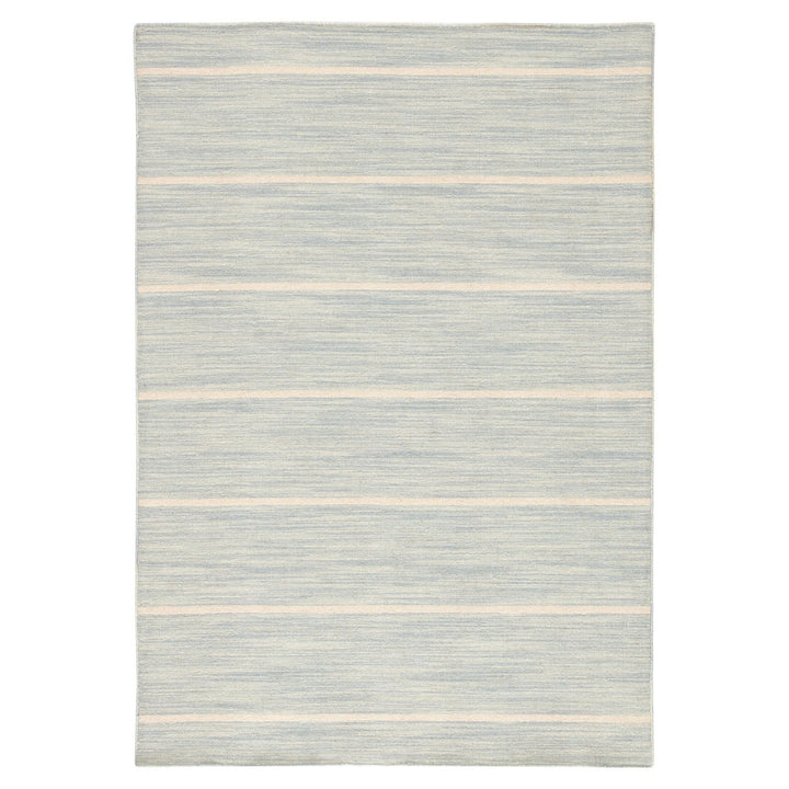 Jaipur Living Cape Cod Handmade Striped Blue/ Beige Area Rug (6'X9')