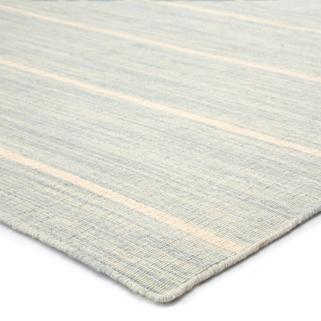 Jaipur Living Cape Cod Handmade Striped Blue/ Beige Area Rug (6'X9')