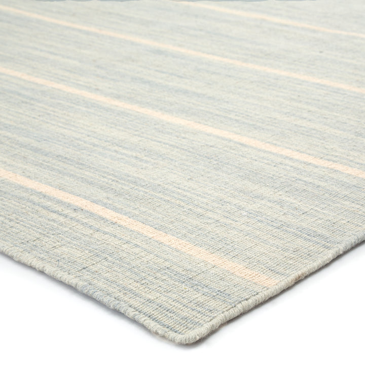 Jaipur Living Cape Cod Handmade Striped Blue/ Beige Area Rug (7'10"X9'10")