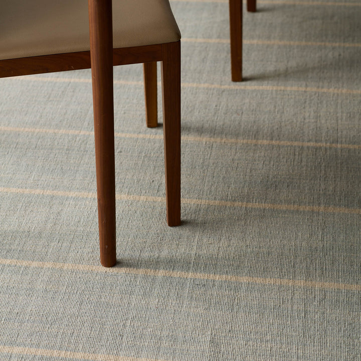 Jaipur Living Cape Cod Handmade Striped Blue/ Beige Area Rug (8'10"X11'9")