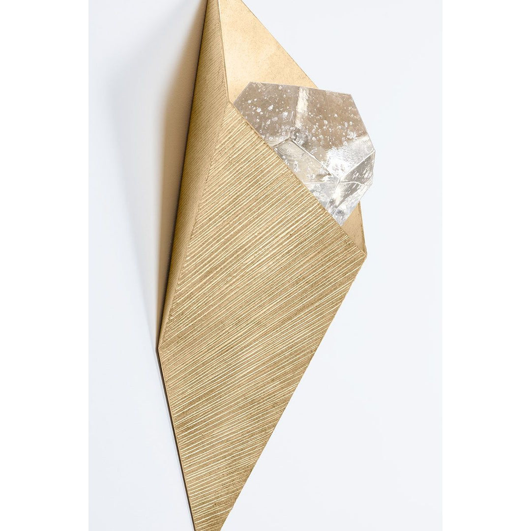 Conch Wall Sconce - Vintage Gold Leaf