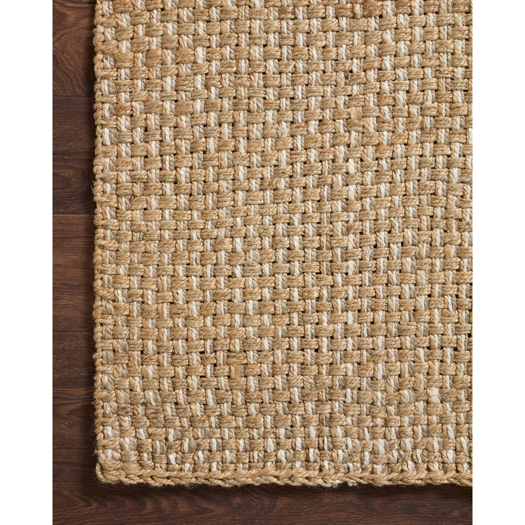 Magnolia Home By Joanna Gaines x Loloi Cooper Natural 18" x 18" Sample Rug