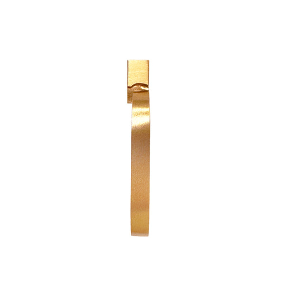 Hardware Oval Ring Hardware In Satin Brass
