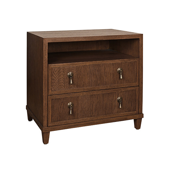 Corine Two Drawer Bedside Table