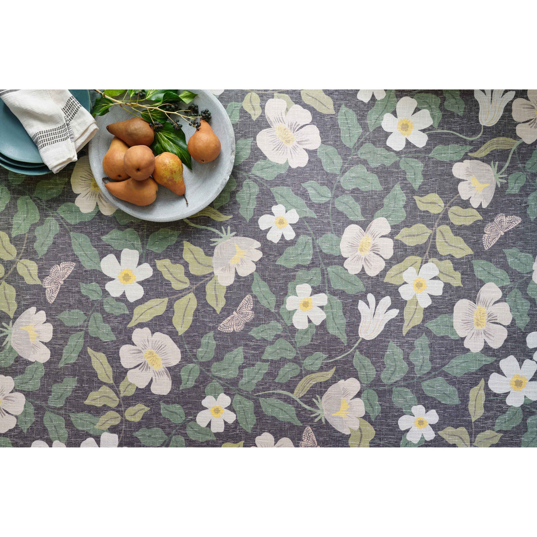 Rifle Paper Co. x Loloi Cotswolds Charcoal 8'-6" x 11'-6" Area Rug