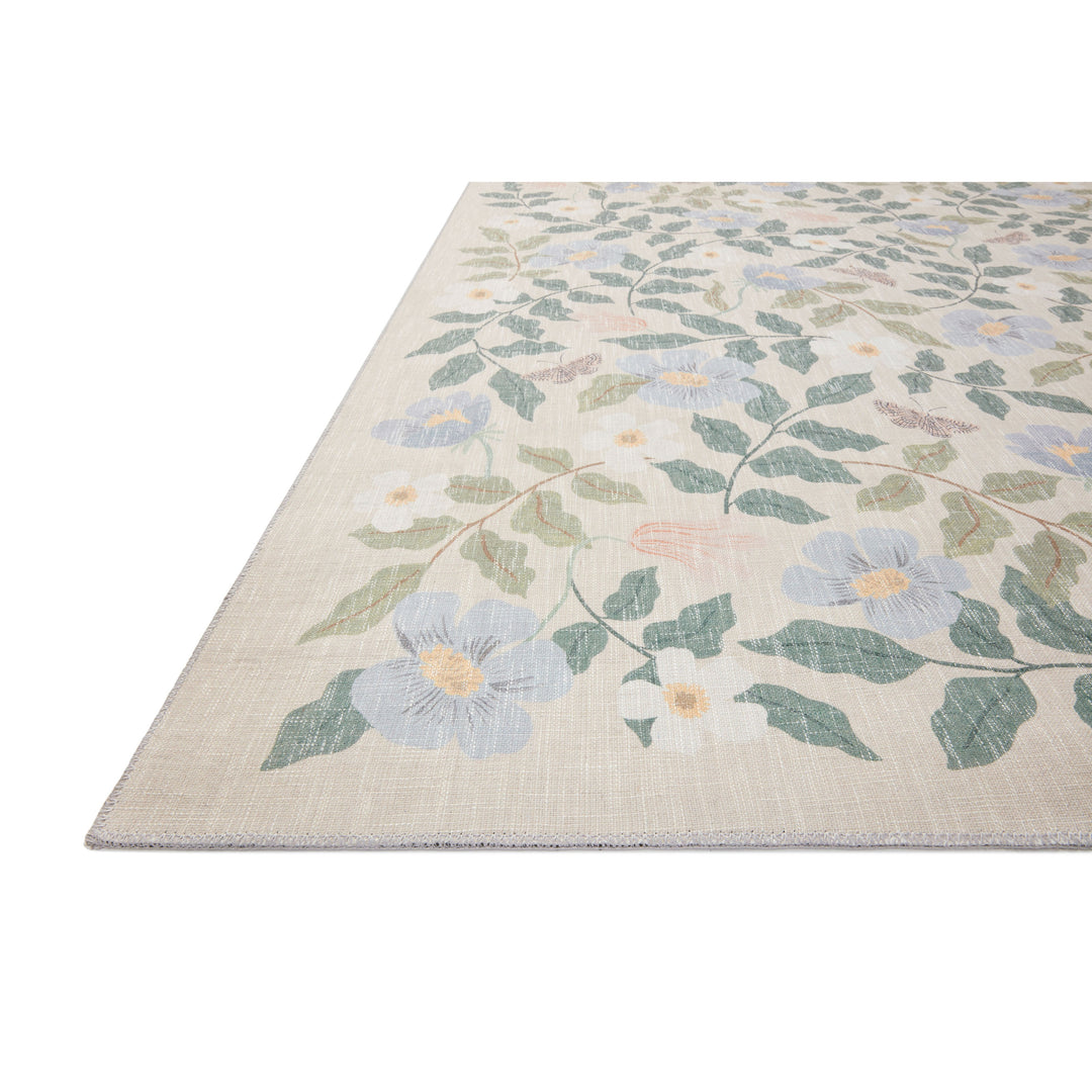 Rifle Paper Co. x Loloi Cotswolds Sand 2'-6" x 7'-6" Runner Rug