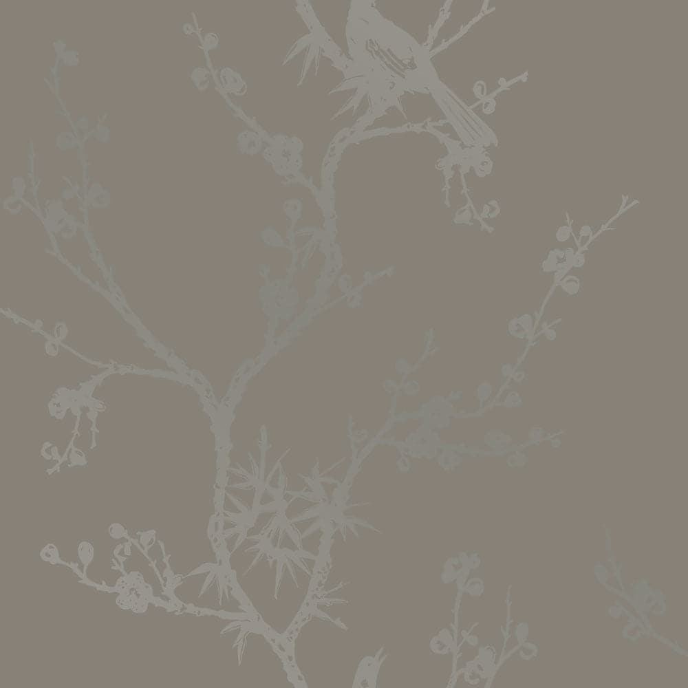 Bird Watching Peel And Stick Wallpaper-Tempaper & Co.-Tempaper-CR4123-Wall PaperDove Grey-11-France and Son