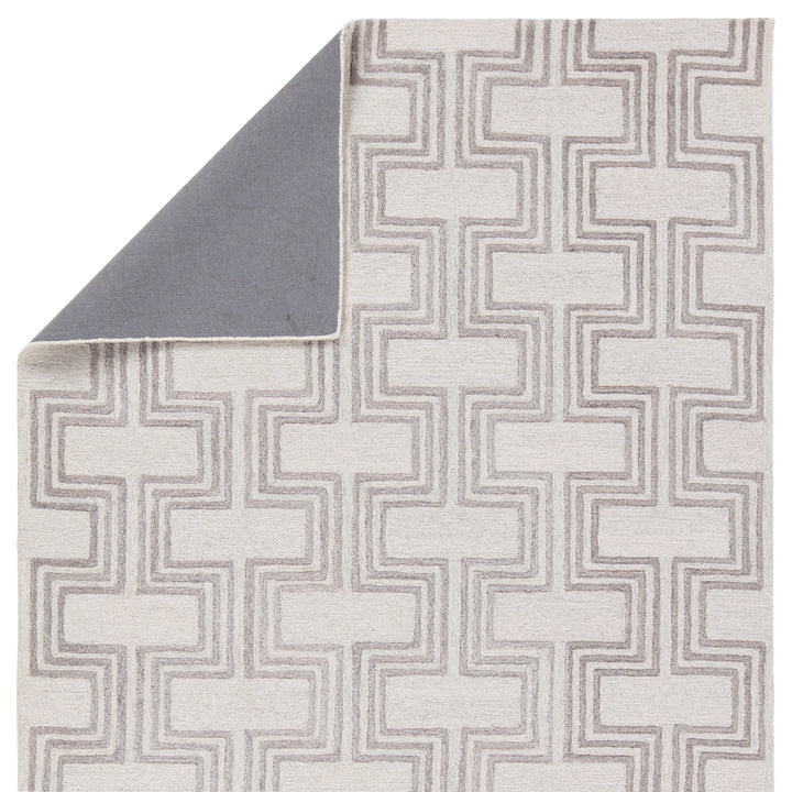 Jaipur Living Melchor Handmade Geometric Gray Area Rug (5'X8')