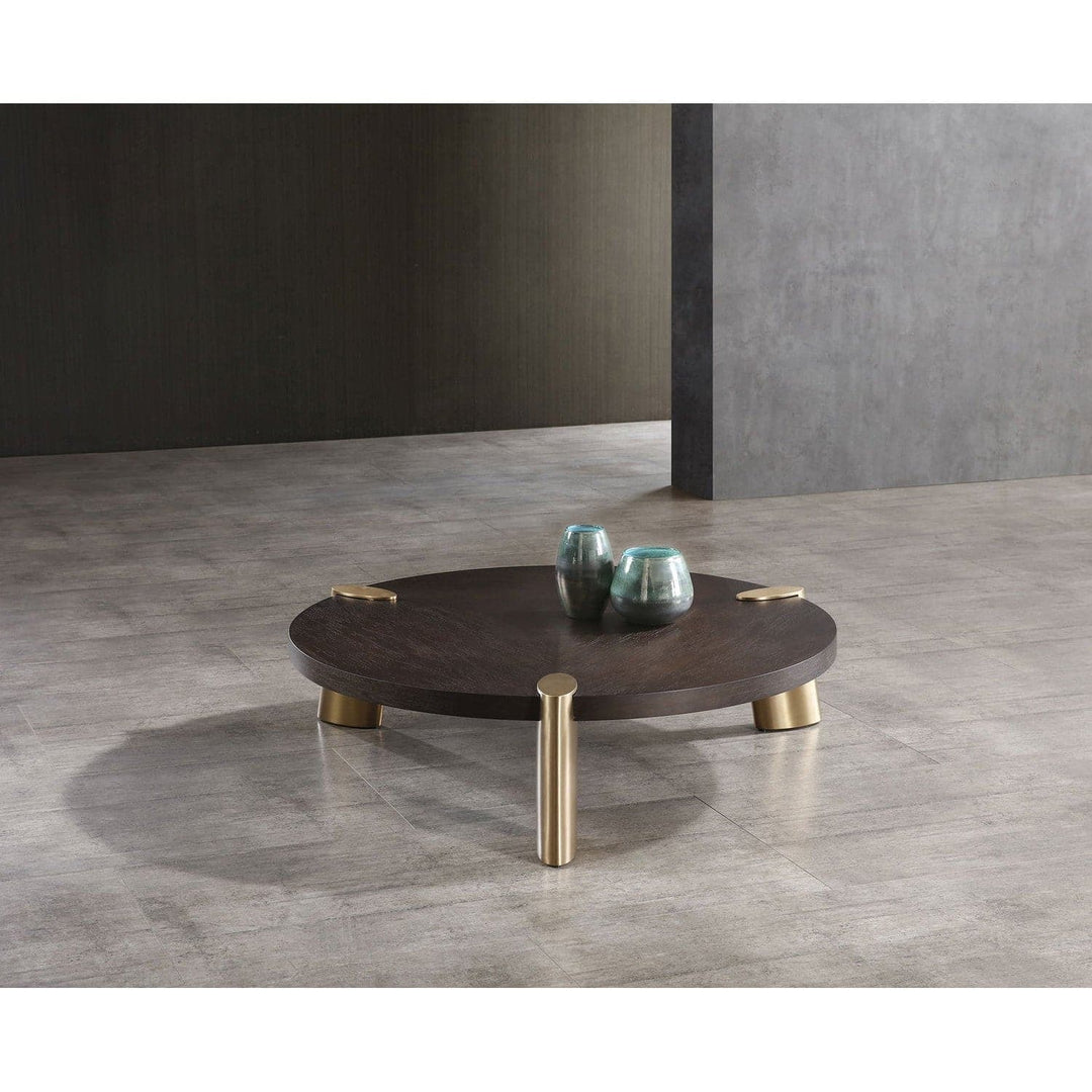 Mimeo Coffee Table-Whiteline Modern Living-WHITELINE-CT1657L-WLT-Coffee TablesWalnut-3-France and Son