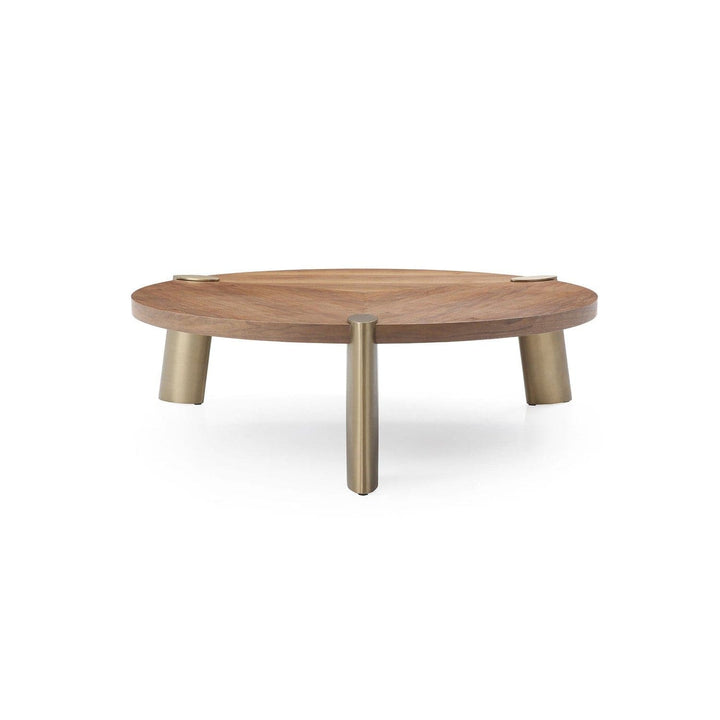 Mimeo Coffee Table-Whiteline Modern Living-WHITELINE-CT1657L-WLT-Coffee TablesWalnut-6-France and Son