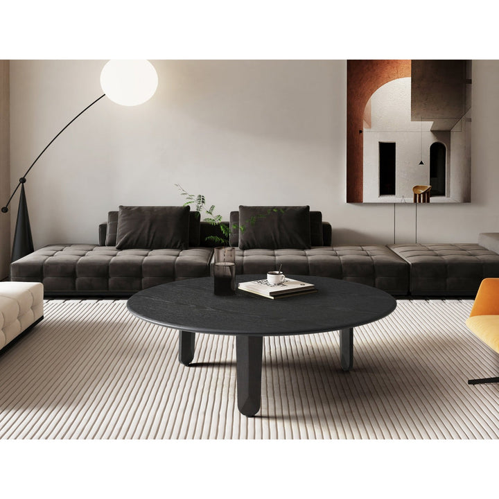 Luna Coffee Table-Whiteline Modern Living-WHITELINE-CT1898-DGRY-Coffee Tables-3-France and Son