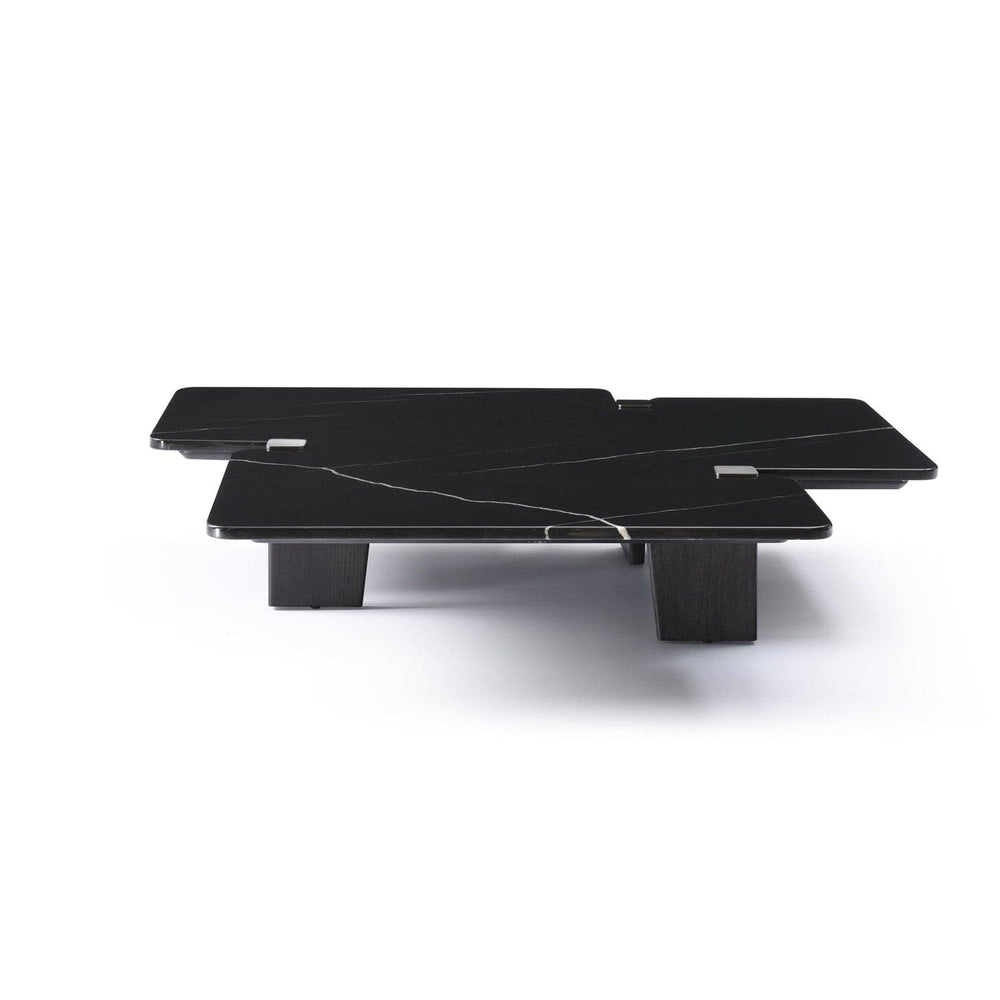 Amora Coffee Table-Whiteline Modern Living-WHITELINE-CT1901-BLK-Coffee Tables-2-France and Son