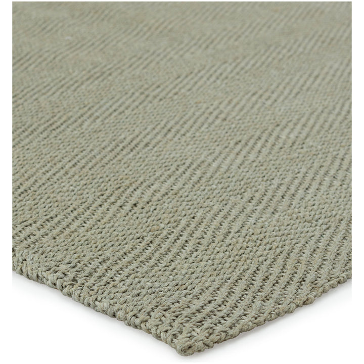 Jaipur Living Ranier Natural Solid Green Area Rug (9'X12')