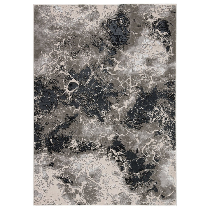 Jaipur Living Fen Abstract Black/ Gray Runner Rug (2'2"X8')