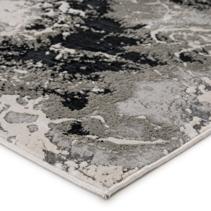 Jaipur Living Fen Abstract Black/ Gray Area Rug (11'8"X15')