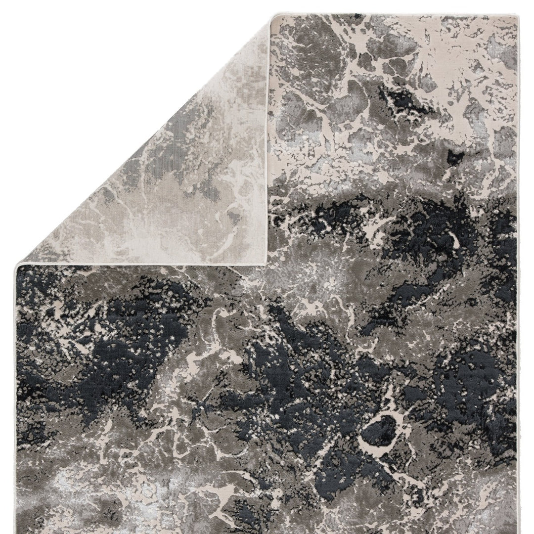 Jaipur Living Fen Abstract Black/ Gray Runner Rug (2'2"X8')