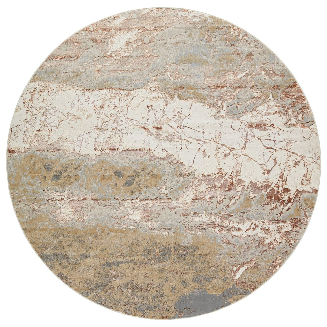 Jaipur Living Cisco Abstract Gray/ Brown Area Rug (7'10"X10'6")