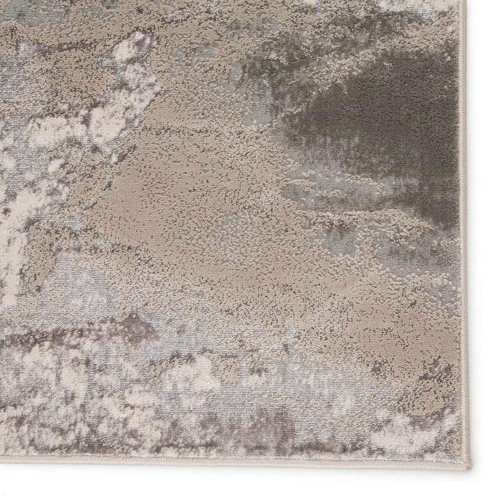 Jaipur Living Cisco Abstract Gray Area Rug (7'10"X10'6")