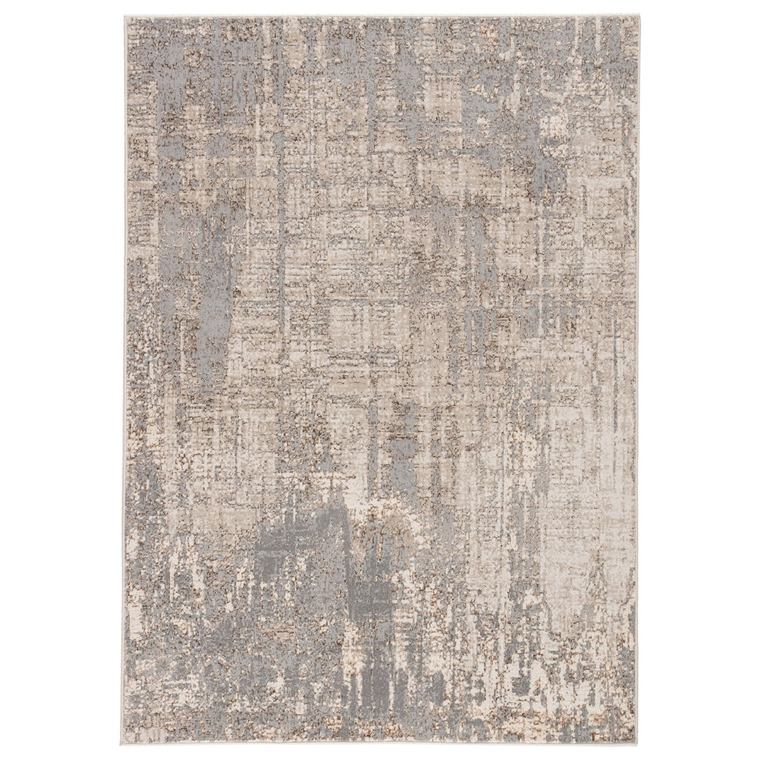 Jaipur Living Calibra Abstract Gray/ Taupe Runner Rug (2'2"X8')