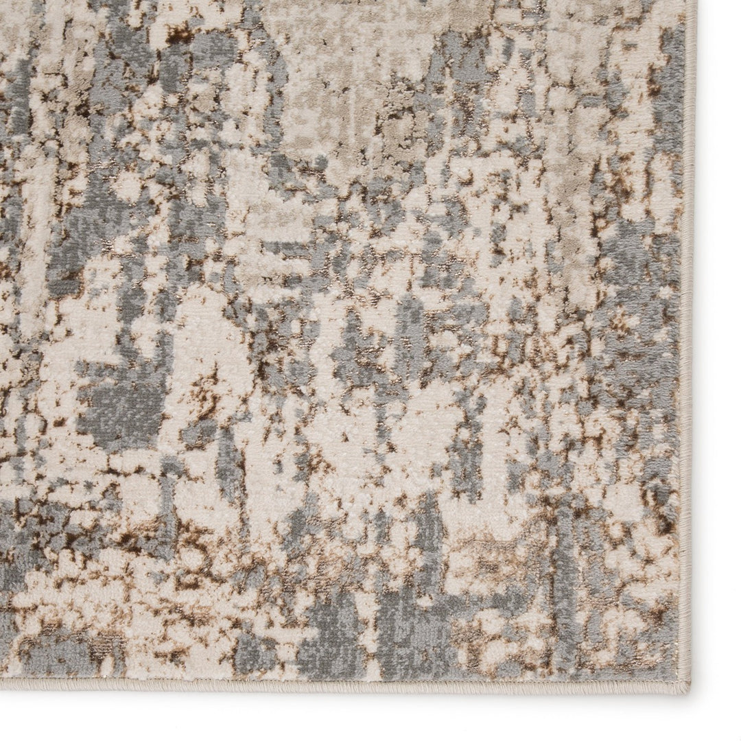 Jaipur Living Calibra Abstract Gray/ Taupe Runner Rug (2'2"X8')