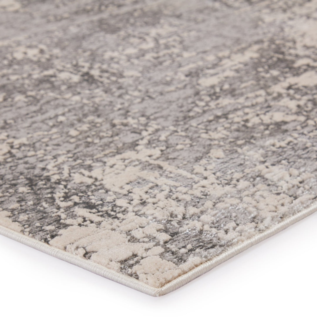 Jaipur Living Calibra Abstract Gray/ Silver Area Rug (7'10"X10'6")