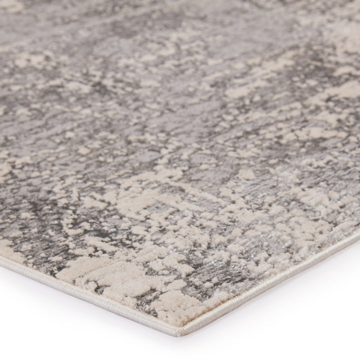 Jaipur Living Calibra Abstract Gray/ Silver Area Rug (9'6"X13')