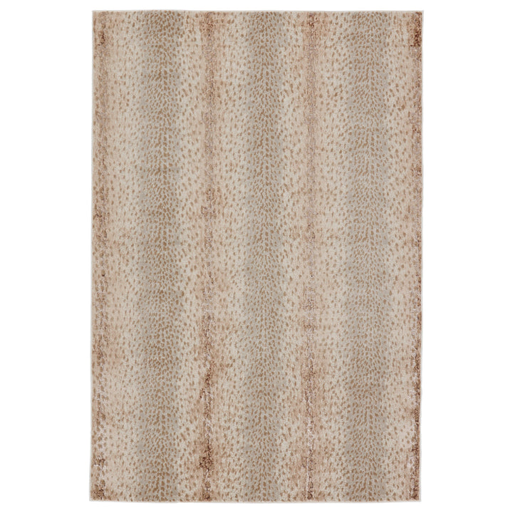 Savannah Animal Pattern Tan/ Gray Area Rug (11'8"X18')