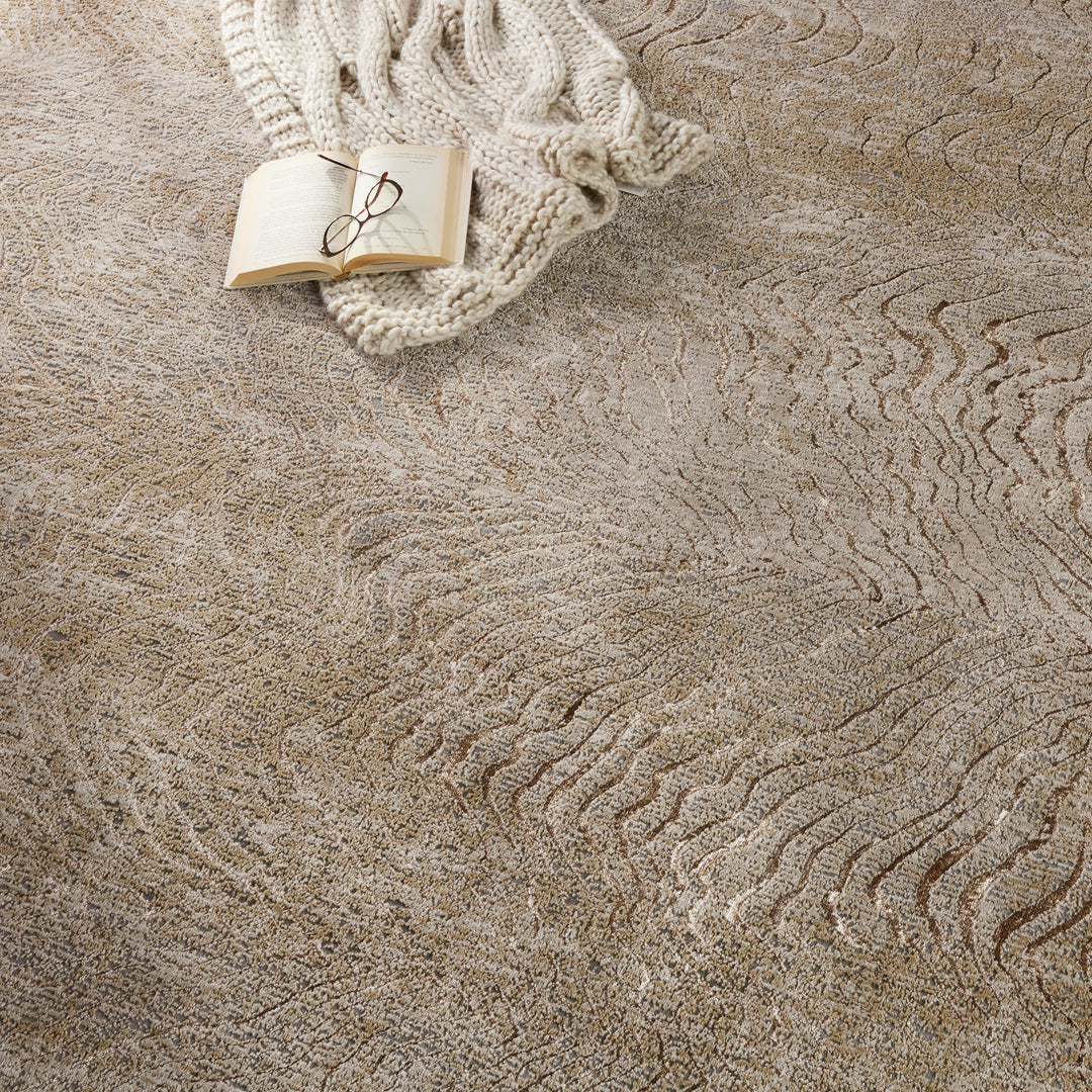 Jaipur Living Dune Animal Pattern Brown/ Taupe Area Rug (7'10"X10'6")