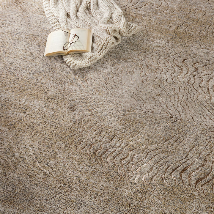 Jaipur Living Dune Animal Pattern Brown/ Taupe Area Rug (5'X7'6")