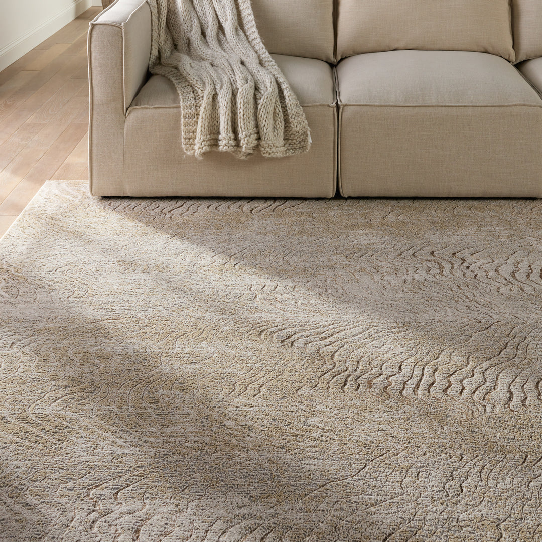 Jaipur Living Dune Animal Pattern Brown/ Taupe Area Rug (6'7"X9'6")