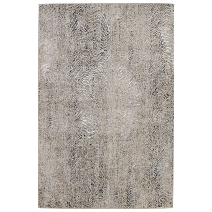 Jaipur Living Dune Animal Pattern Gray/ Taupe Runner Rug (3'3"X12')