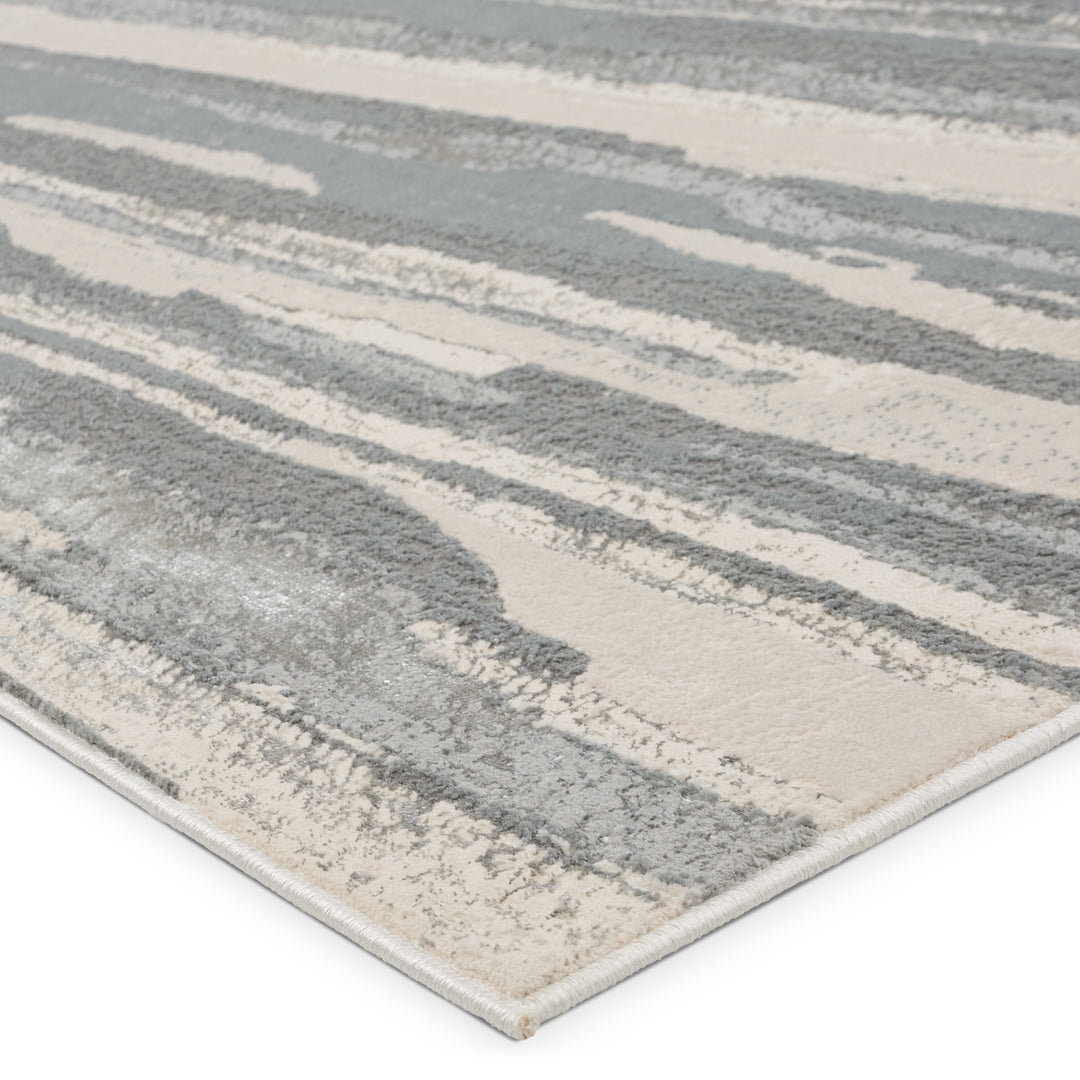 Jaipur Living Eire Animal Pattern Gray/ Cream Area Rug (7'10"X10'6")