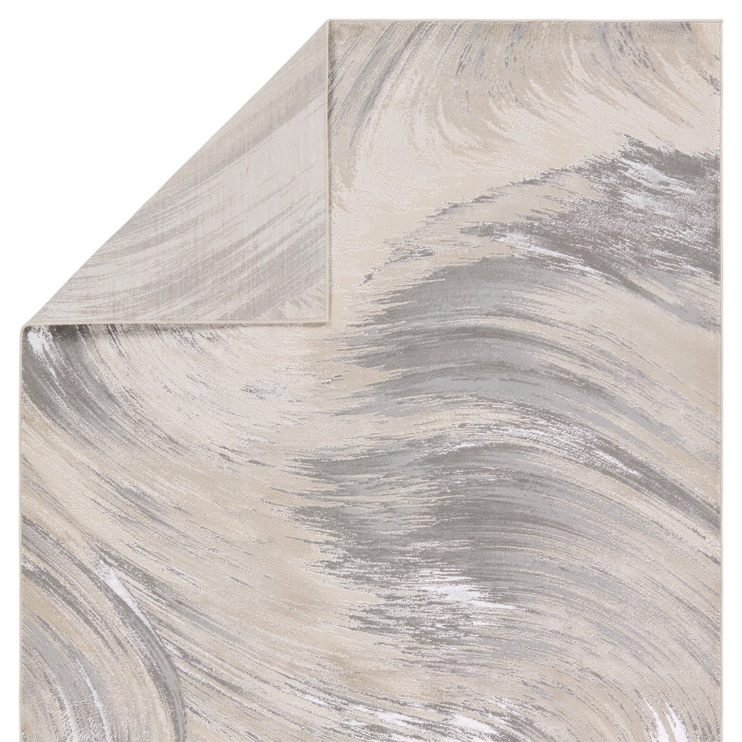 Jaipur Living Zione Abstract Taupe/ Gray Area Rug (5'X7'6")