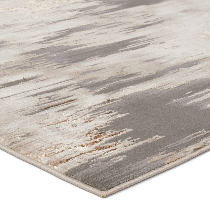 Jaipur Living Ulysses Abstract Taupe/ Gray Area Rug (5'X7'6")