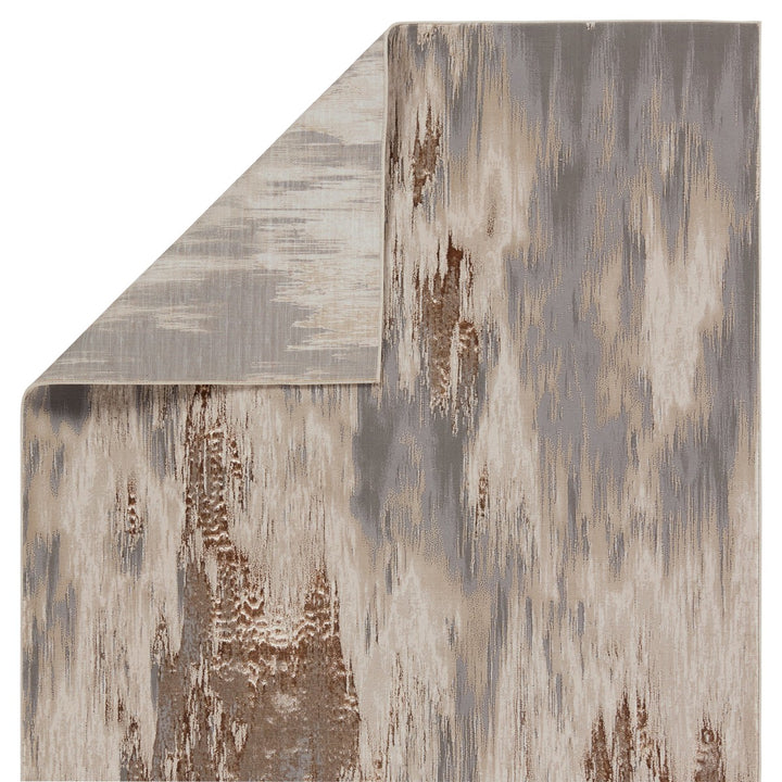 Jaipur Living Ulysses Abstract Taupe/ Gray Area Rug (6'7"X9'6")