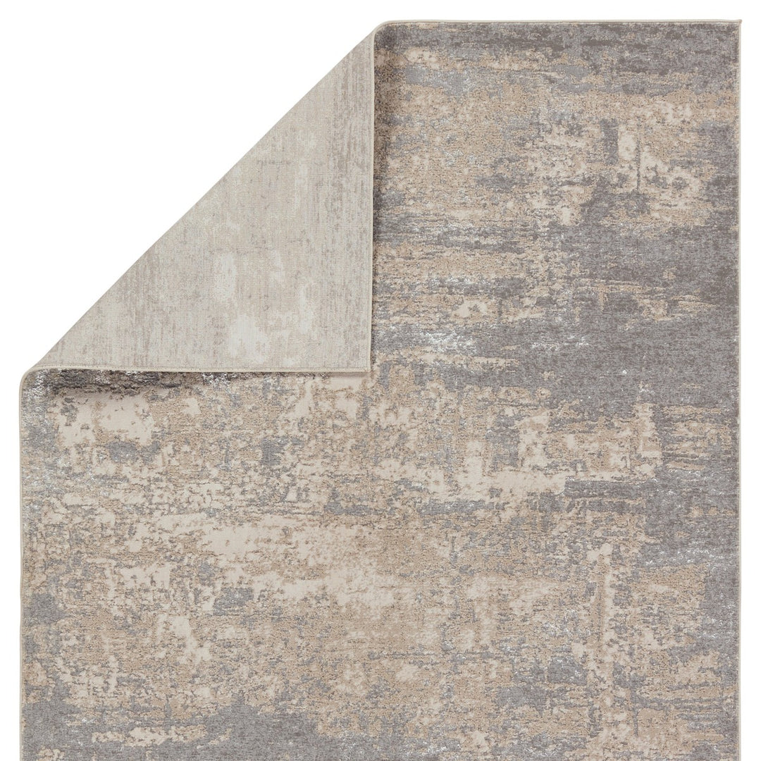 Jaipur Living Sanford Abstract Slate/ Light Taupe Area Rug (5'X7'6")