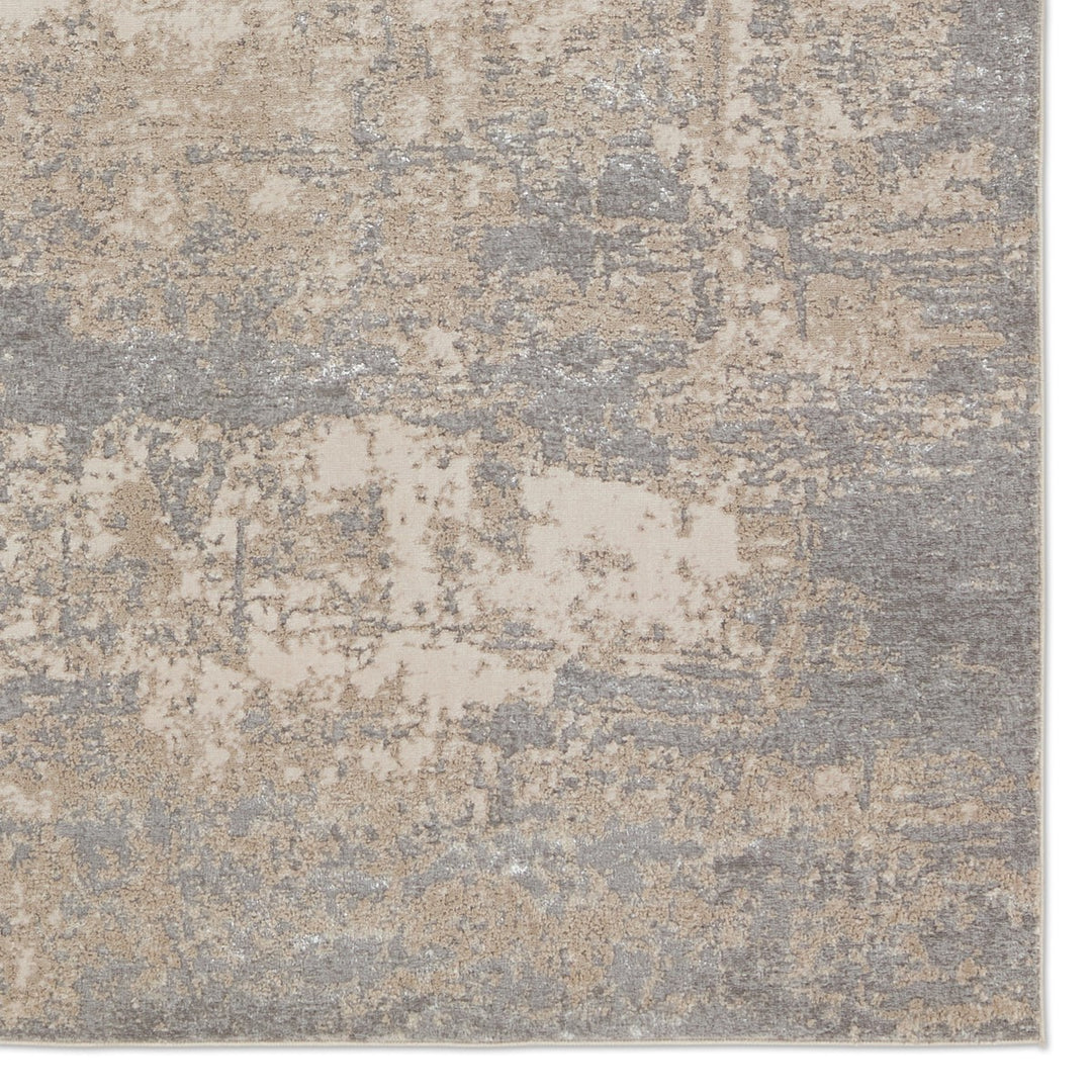 Jaipur Living Sanford Abstract Slate/ Light Taupe Area Rug (5'X7'6")