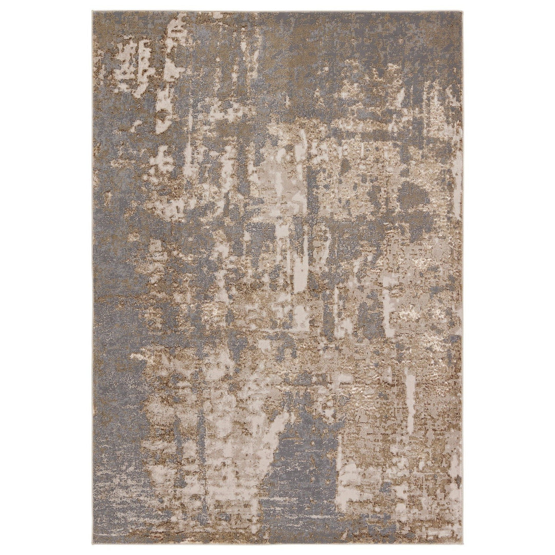 Jaipur Living Raistlin Abstract Gold/ Gray Area Rug (5'X7'6")