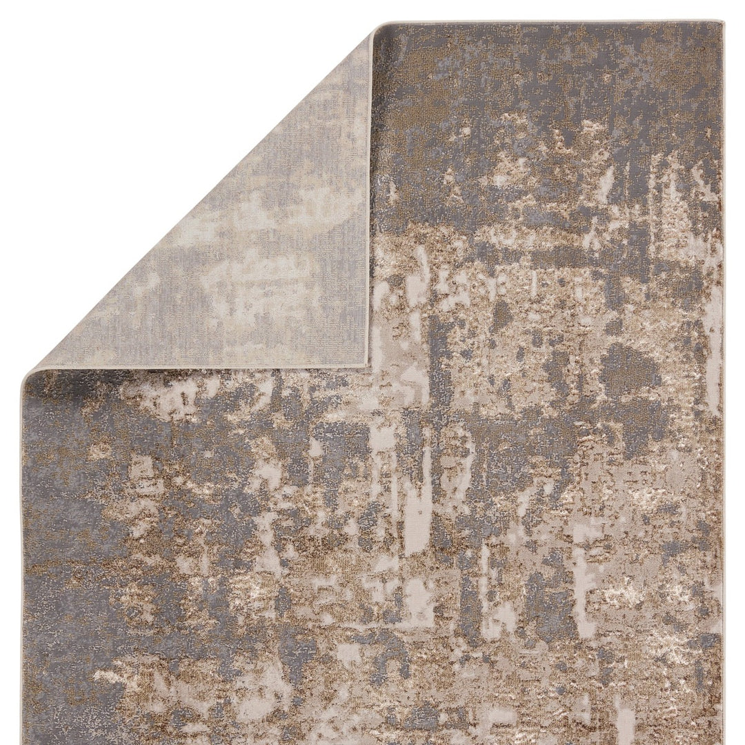 Jaipur Living Raistlin Abstract Gold/ Gray Runner Rug (2'2"X8')